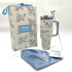 LoveShackFancy Stanley NEW IN BOX Tumbler, Authentic Collectible, 40oz
